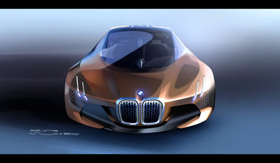 BMW VISION NEXT 100 render front